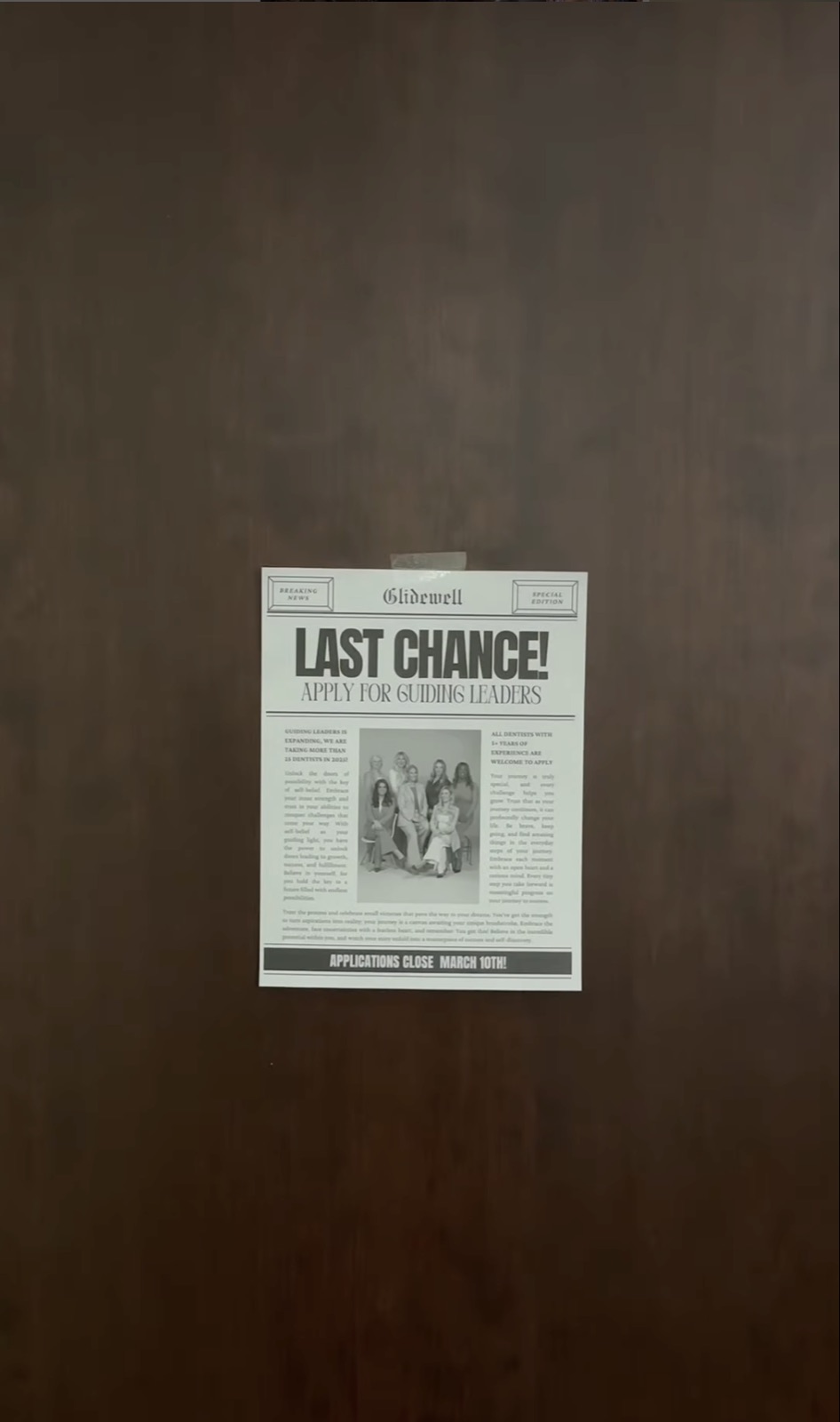 Application video trend reel, second in series